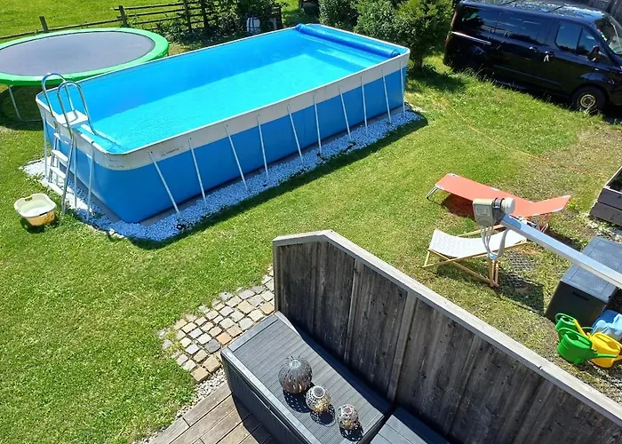 Villa Komplettes Wellnesshaus Mit Freiem Blick Waakirchen